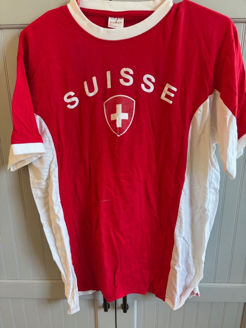 suisse t shirt size large vintage
